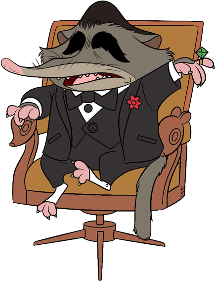 Sloth Clipart Big - Zootopia Mr Big Drawing (450x583), Png Download
