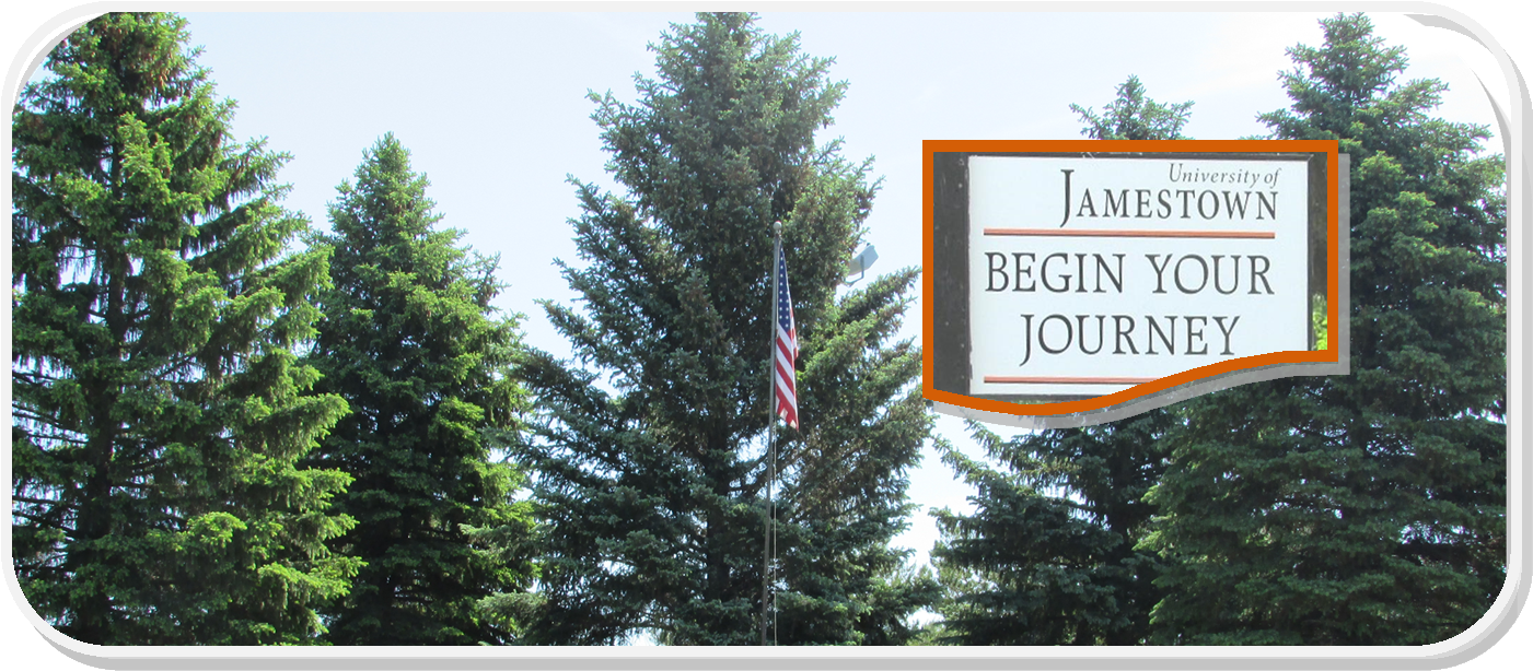 Uj Journey Flag Trees - Portable Network Graphics (1412x623), Png Download