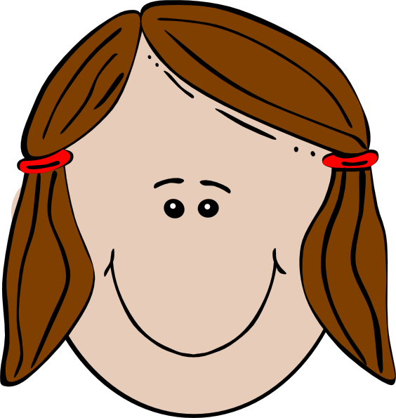 Tutu Clip Art - Boys And Girls Face (564x595), Png Download