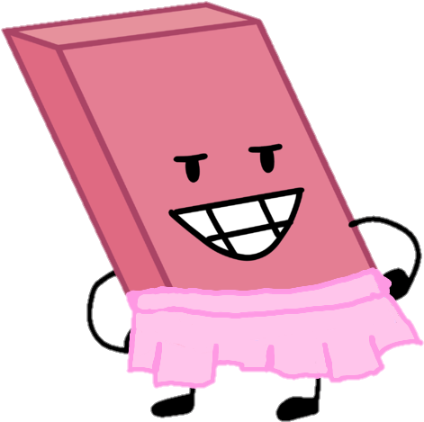 Eraser Tutu 2 - Bfb Eraser Voting Icon (487x480), Png Download