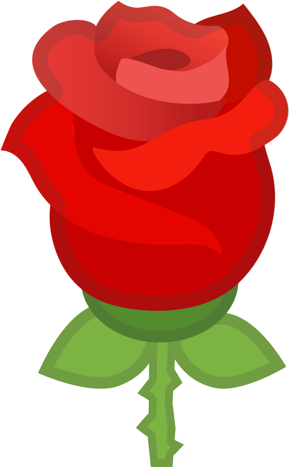 Download Svg Download Png - Rose Icon (1024x1024), Png Download