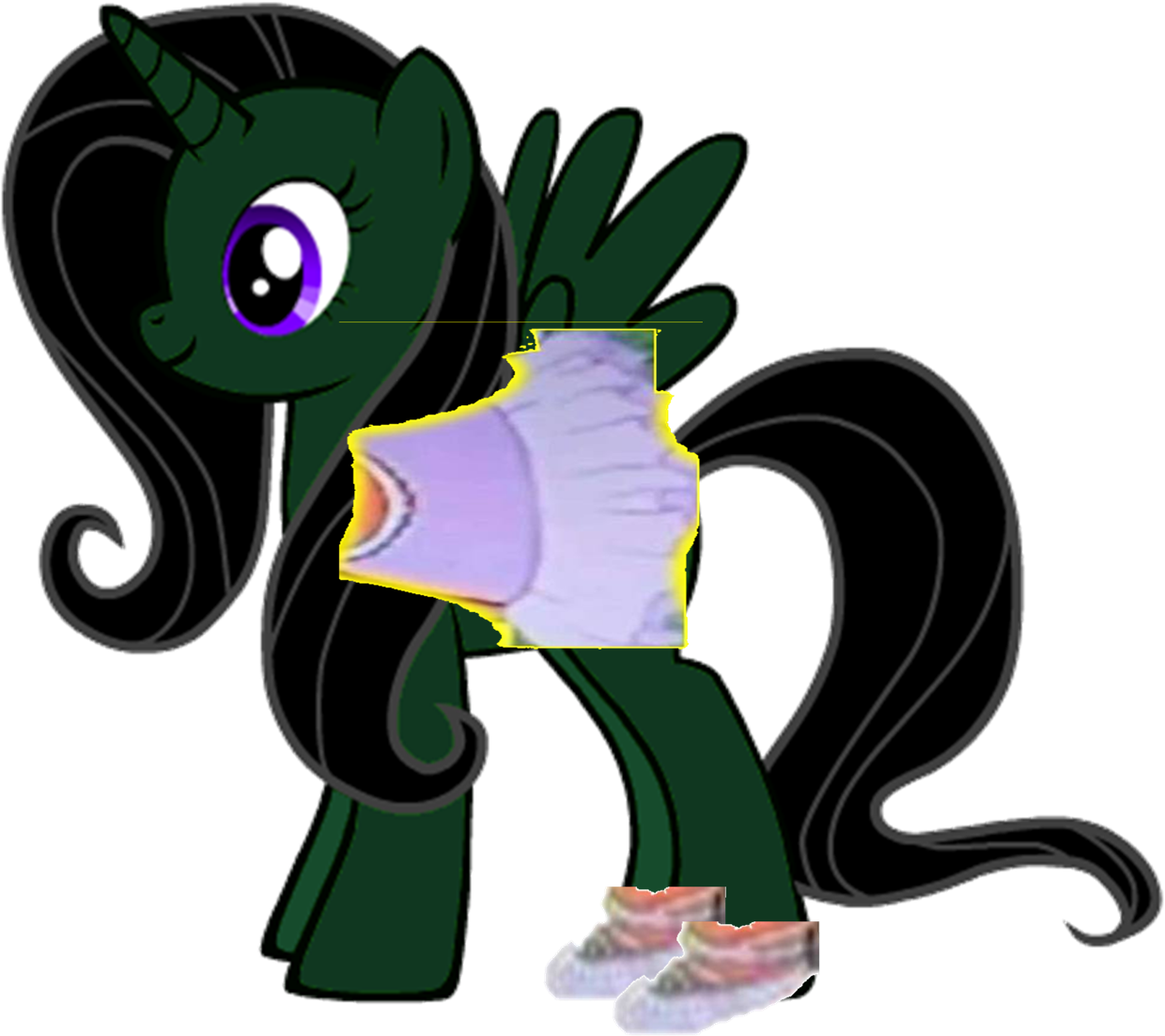 Pony Emily In Tutu - Pony (1261x1127), Png Download