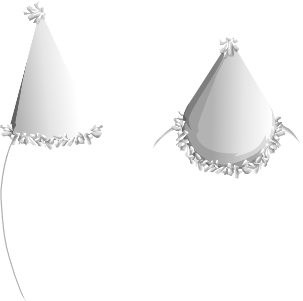 This Free Clipart Png Design Of Party Hat Clipart Has - Still Life Photography (600x596), Png Download