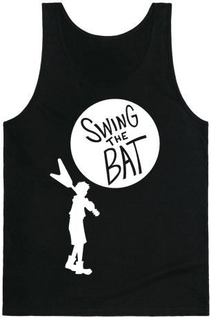 Swing The Bat Tank Top - Check Shirt Quotes (484x484), Png Download