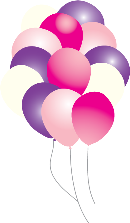 Tutu Much Fun Ballerina Party Balloons - Tutu Much Fun Latex Balloons (447x750), Png Download