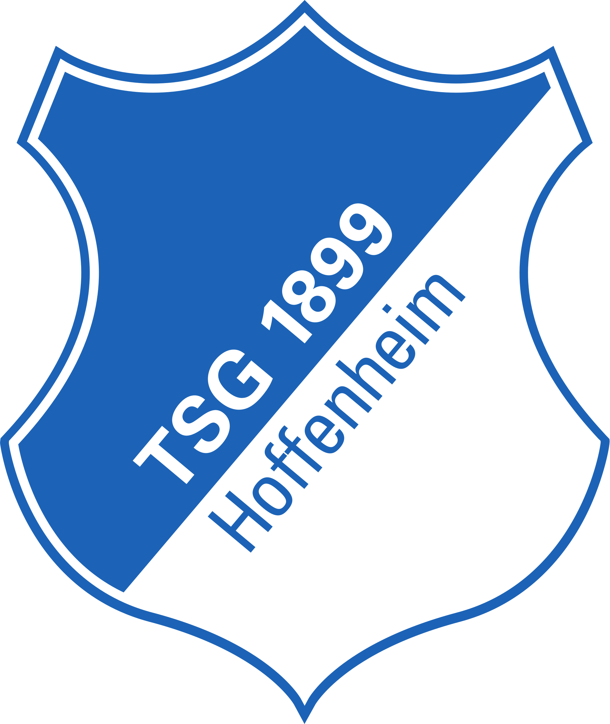 1899 Hoffenheim Logo - Tsg 1899 Hoffenheim Logo (2000x2372), Png Download