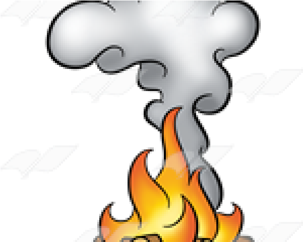 Smoke From Fire Clipart (640x480), Png Download
