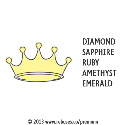 Fancy Hats And Stone Rebuses - Tiara (700x440), Png Download