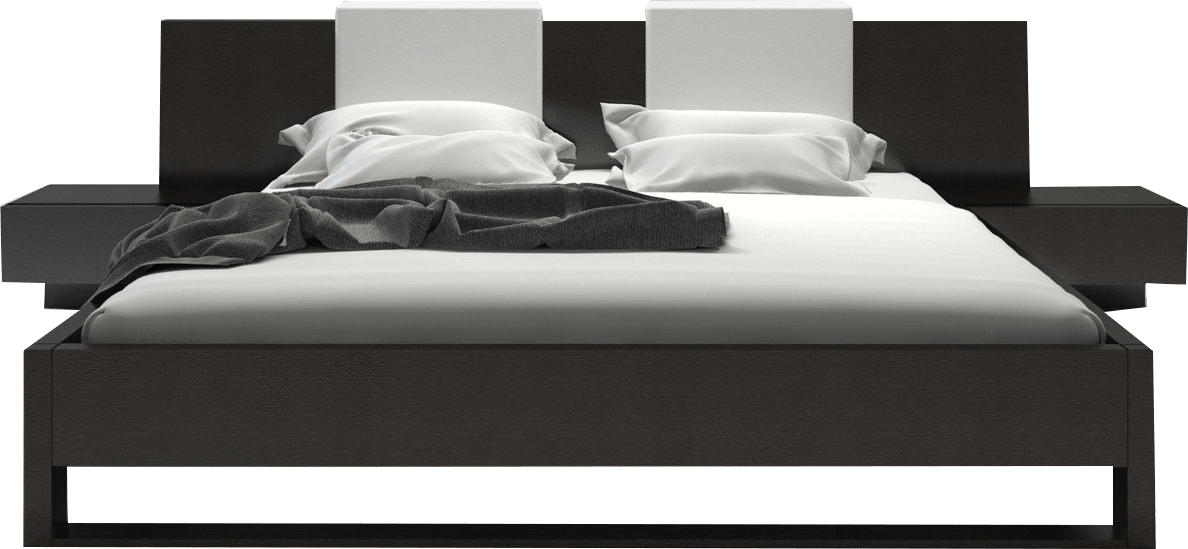 Download Modloft Monroe Bed With Attached Side Tables Included