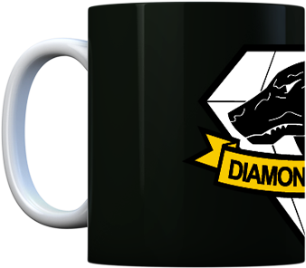 True Diamond Dogs Drink From This Metal Gear Solid - Zanzibarland Diamond Dogs Flag - Show Your Support (440x478), Png Download