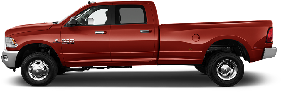 2016 Ram 3500 Side View - Ram 3500 2018 Side (1000x1000), Png Download
