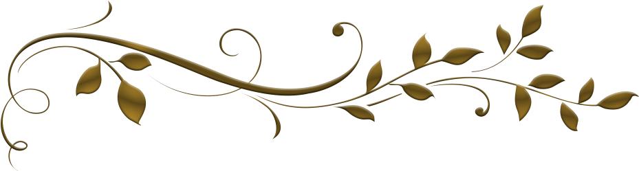 Site Image - Gold Filigree Clip Art (930x256), Png Download