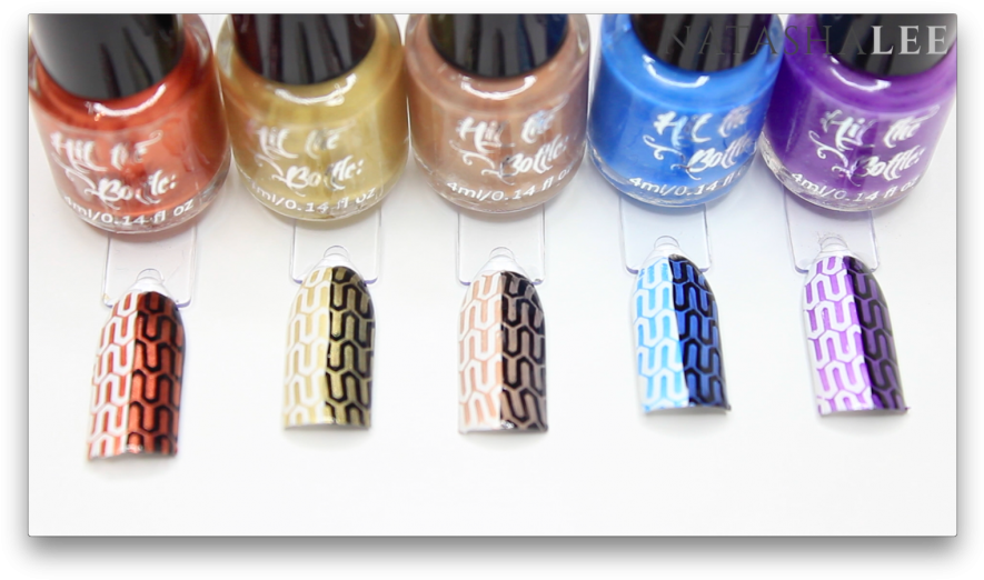 Hit The Bottle Stamping Polish Review, Swatches And - Bottle (900x535), Png Download