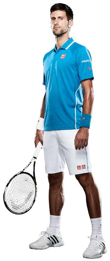 Novak Djokovic Png Transparent Image - Novak Djokovic Png (460x880), Png Download
