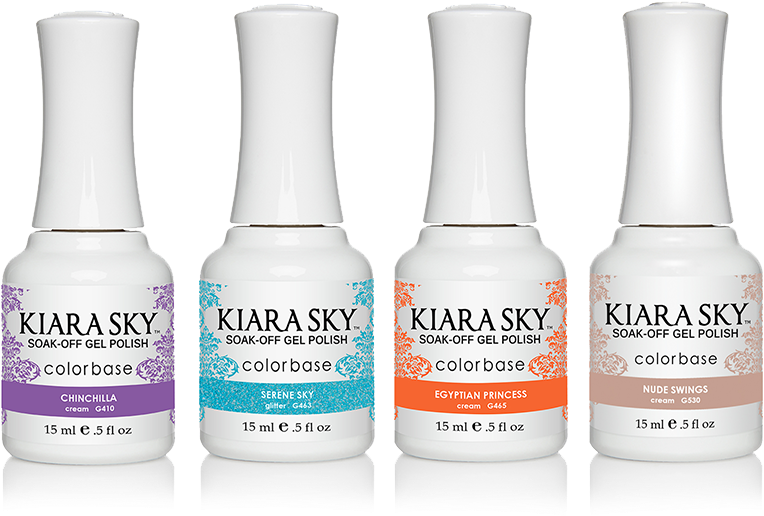 Kiara Sky (blue) Gel Polish Out (850x544), Png Download