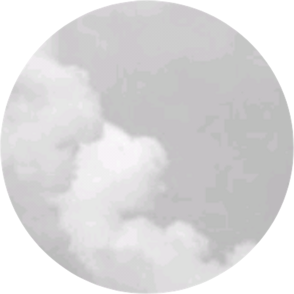 Cloud Smoke White Grey Puff Circle Aesthetic Aestheticc - Circle (1024x1024), Png Download