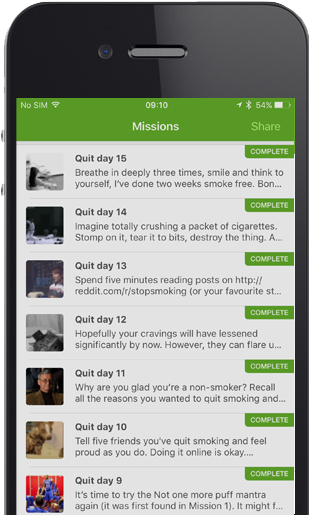 Double Your Chances Of Quitting - Android (358x517), Png Download