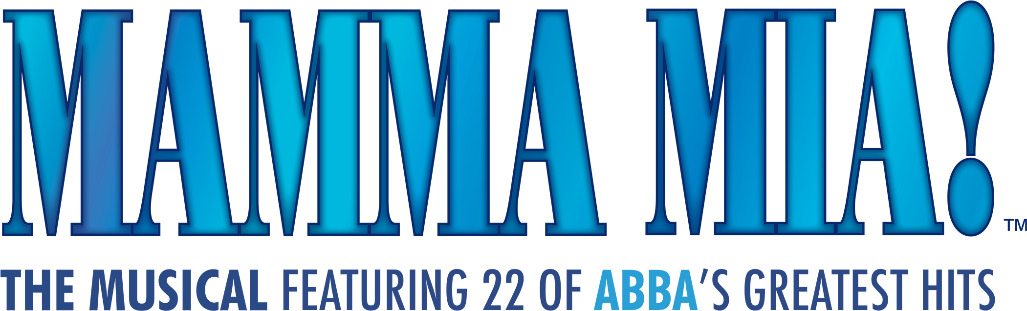 The Musical Australia - Mamma Mia The Musical Logo (2100x665), Png Download