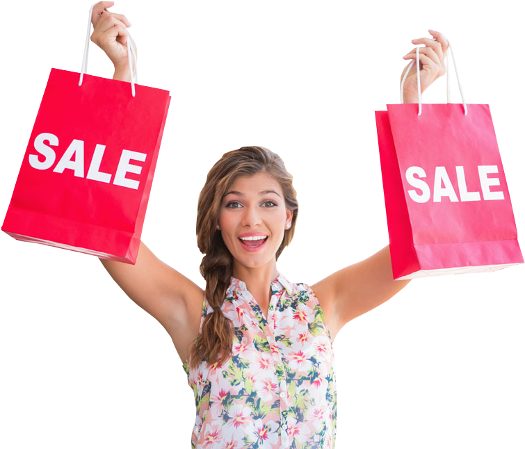 Happy Shopping Png - Thumbs Up Happy Shoppers (800x650), Png Download