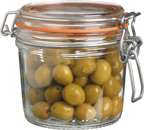 Kitchen Craft 350 Ml Home Made Glass Terrine Jar (500x450), Png Download