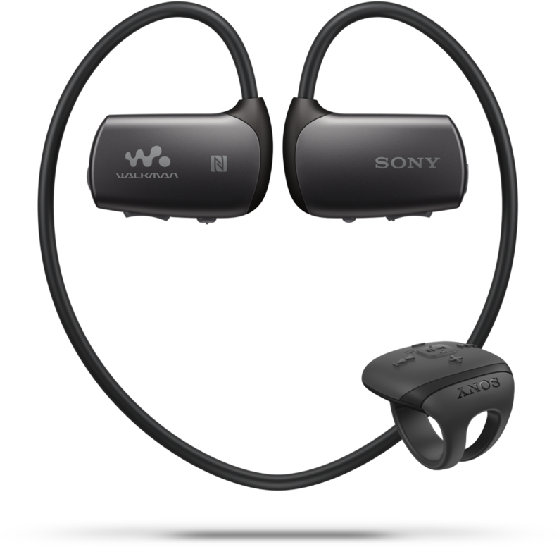 Sony Nwzws613blk 4 Gb Bluetooth Sports Mp3 Player (1000x1000), Png Download
