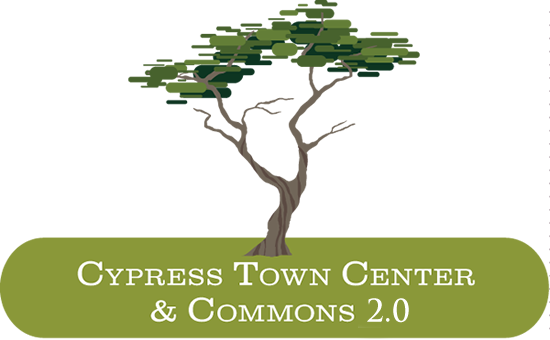 Cypress Town Center - Bonsai (550x340), Png Download