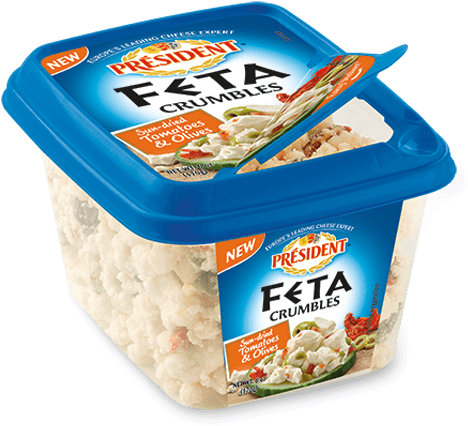6 Oz - Feta Crumbles (500x500), Png Download