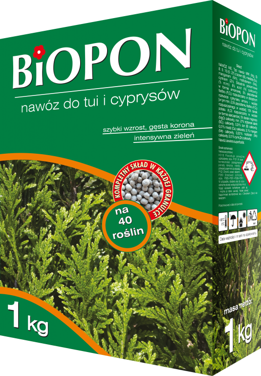 Biopon Arborvitae And Cypress Trees Fertilizer - Nawóz Do Tuji (534x768), Png Download