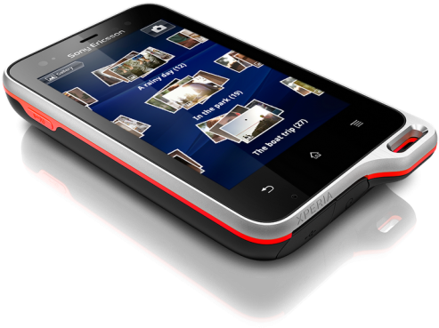 Gym Rats And Music Lovers Now Have Two New Sony Ericsson - Sony Ericsson Xperia Active (500x390), Png Download