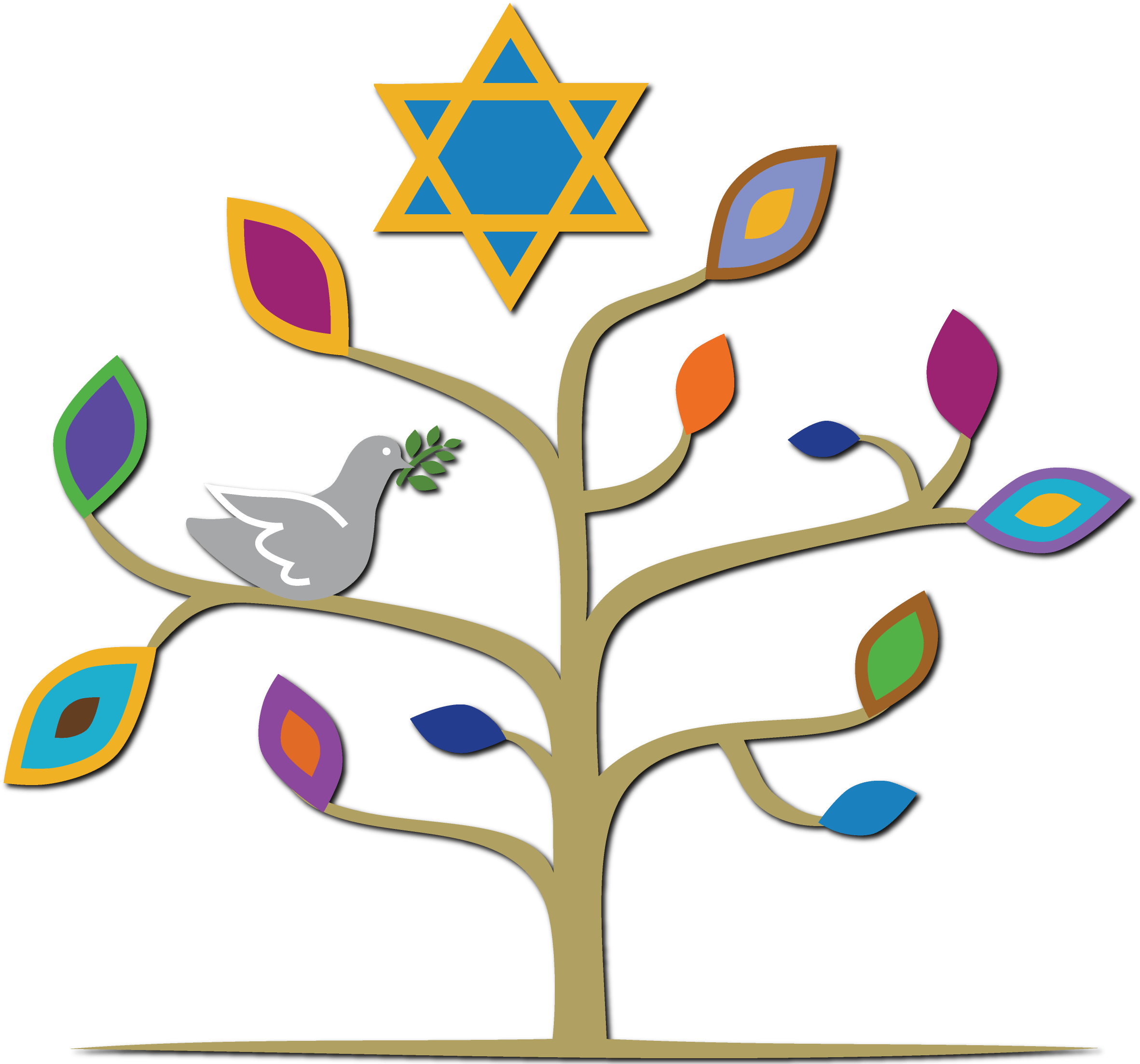 Sukkot Tree Png - Clip Art Free Passover (2389x2225), Png Download