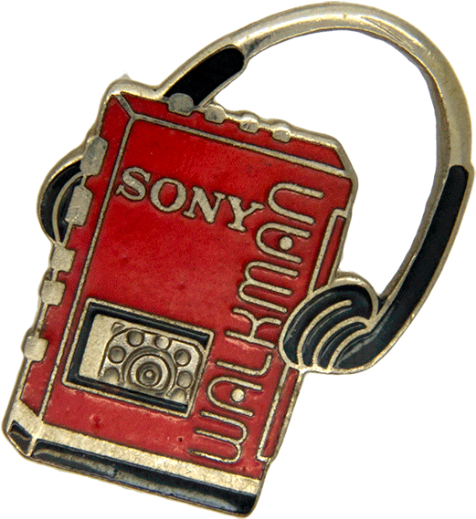 Sony Walkman Pin , Red - Walkman Pin (600x600), Png Download