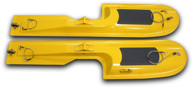 Skis - Carbon Cub On Skis (647x295), Png Download