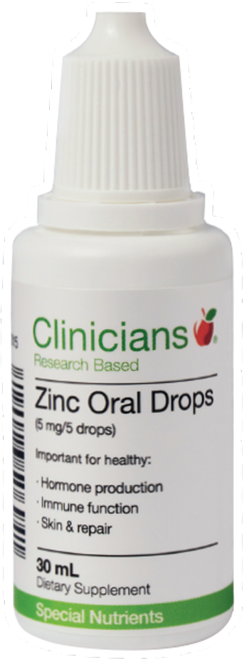 Zinc Oral Drops - Clinicians Zinc Oral Drops (1000x1000), Png Download