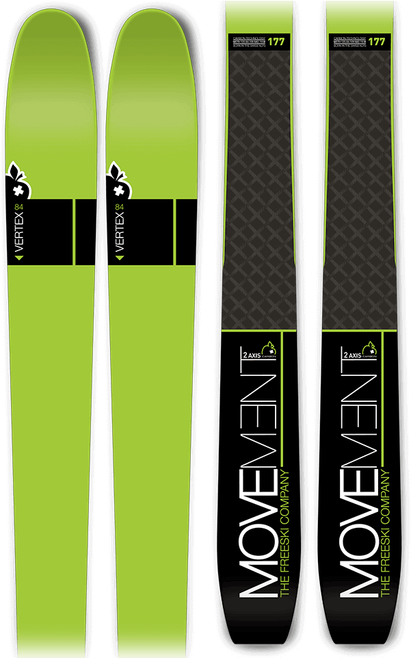 Skis Movement Vertex - Movement Vertex 183 2018 Men, Size Uni (660x960), Png Download