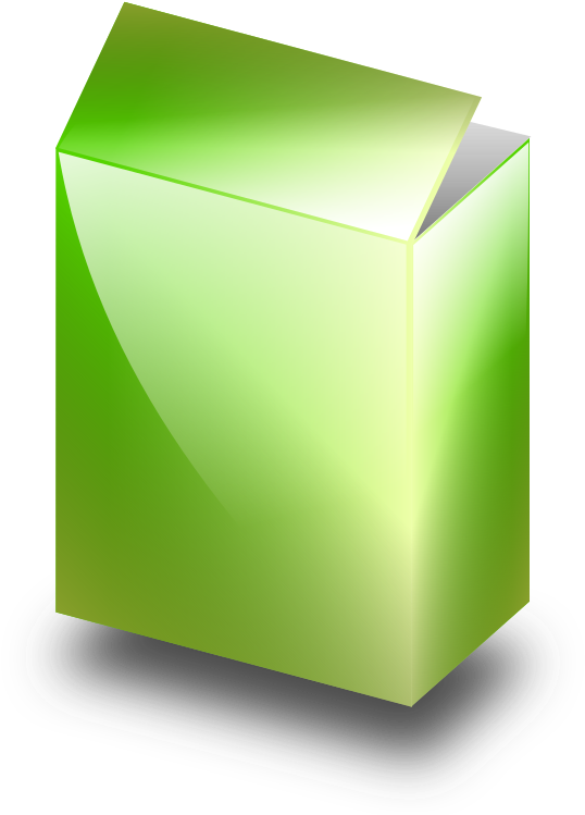 Medium Image - Green Cereal Box Clipart (800x800), Png Download