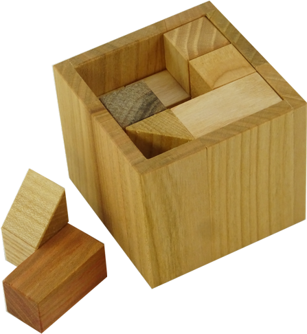 The Puzzles Are Finished With Liquid Bees Wax To Showcase - Puzzle (500x500), Png Download