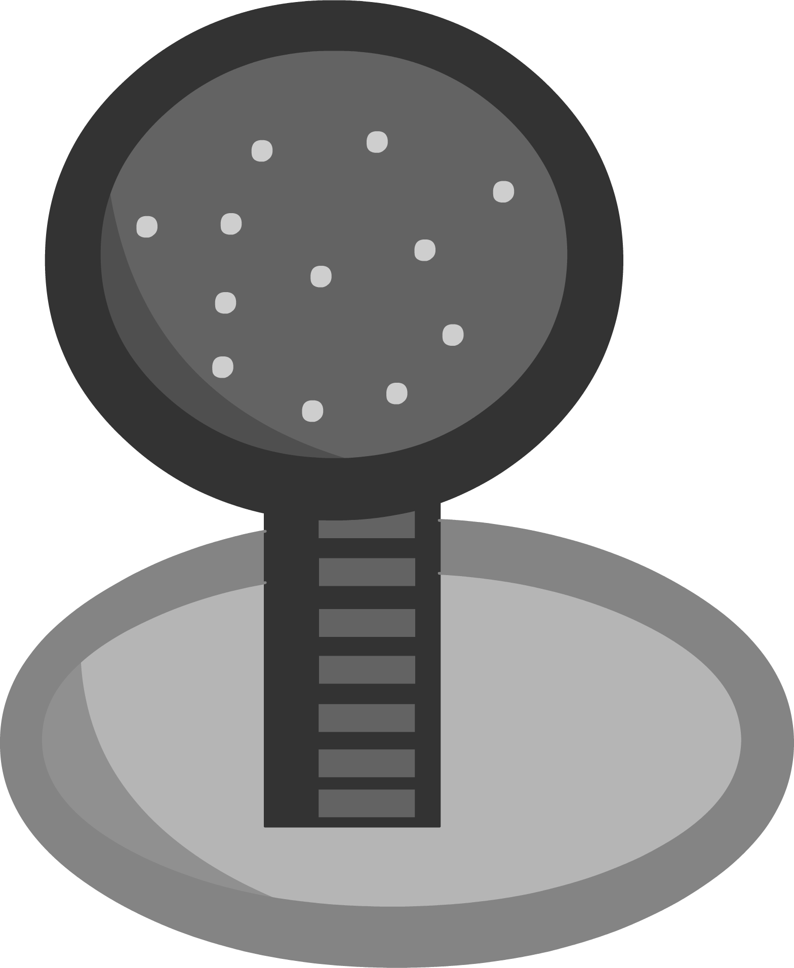 Microphone Body - Challenge To Win Microphone (1568x1912), Png Download