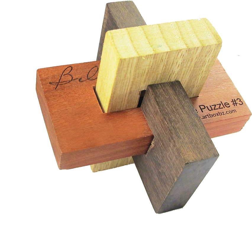 Gage Puzzle -three Pieces - Puzzle (1063x950), Png Download