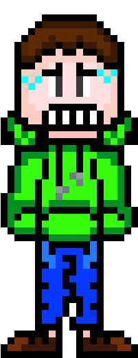 Cameron Sweating/tired V - Sprite (300x580), Png Download