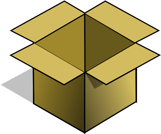 Png Royalty Free Empty - Box Clipart (640x480), Png Download