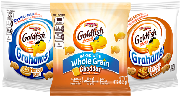 The Snack That Smiles Back® - Campbell's Soup Company Whole Grain Cheddar Crackers (610x412), Png Download