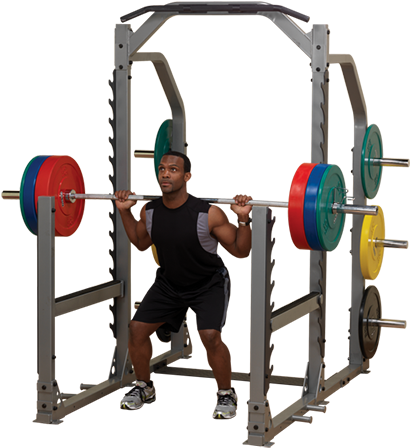 Body-solid Proclub Line Multi Squat Rack - Smr1000 Body Solid (480x480), Png Download