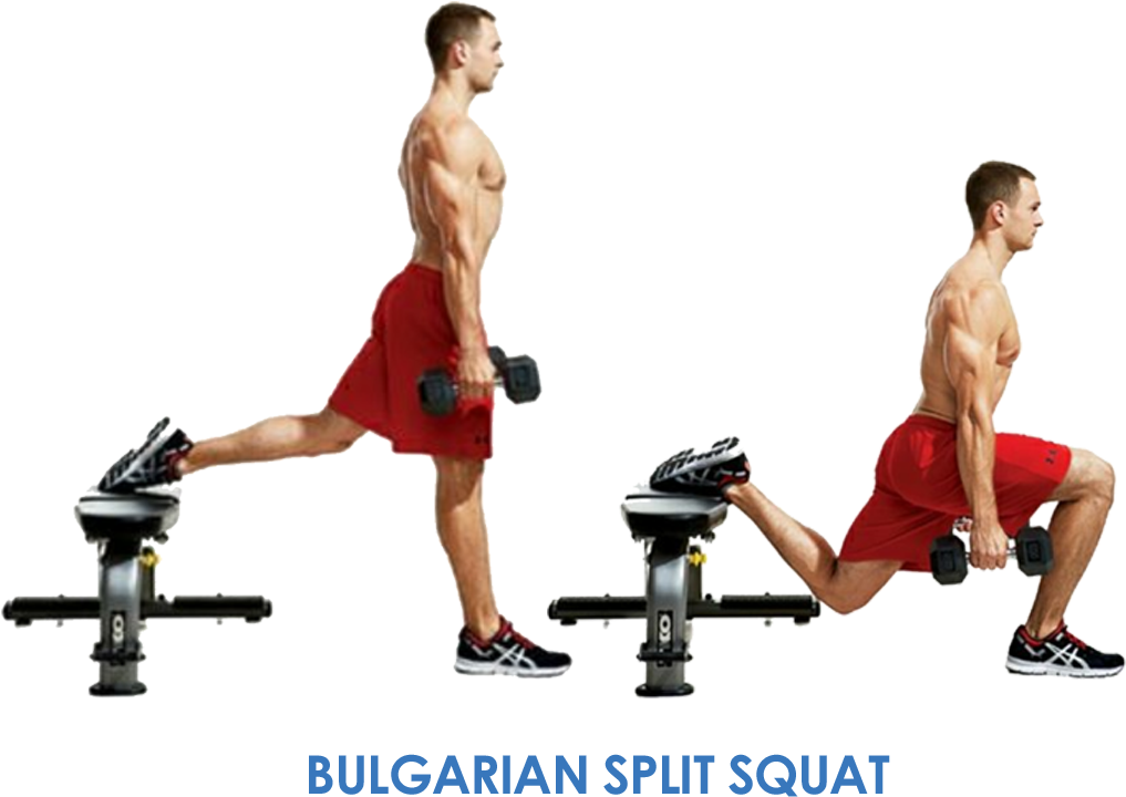 Workout Of The Week - Esercizi Per I Quadricipiti Con I Manubri (1080x724), Png Download