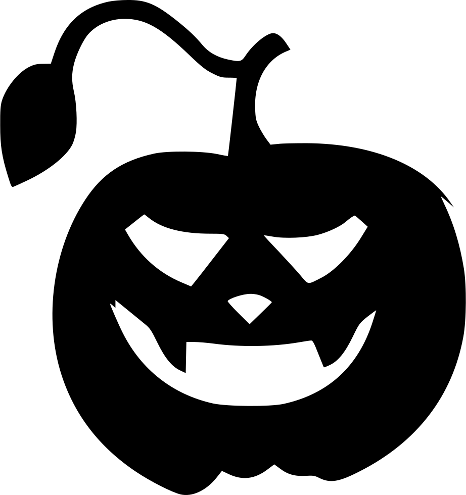Halloween Pumpkin Horror Character - Jack O Lantern Silhouette (922x980), Png Download