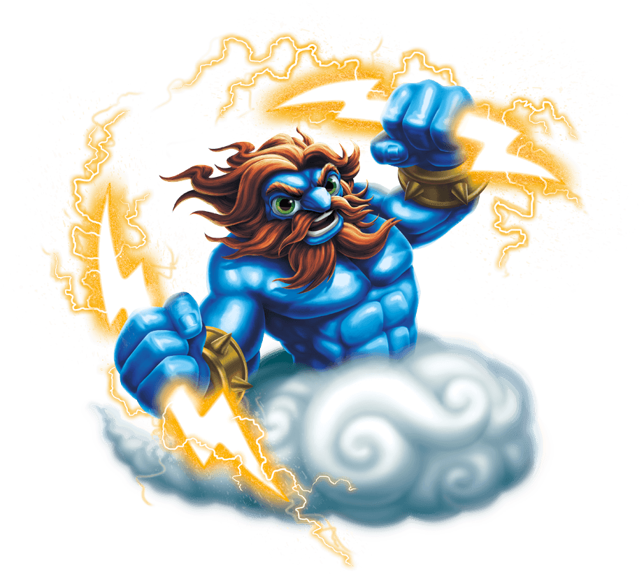 Lightning Rod Series 2 Transparent Render - Powera Nintendo Wii Skylanders Carry & Display (975x864), Png Download