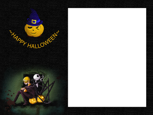 Happy Halloween Para - Halloween Horses Greeting Card (498x373), Png Download