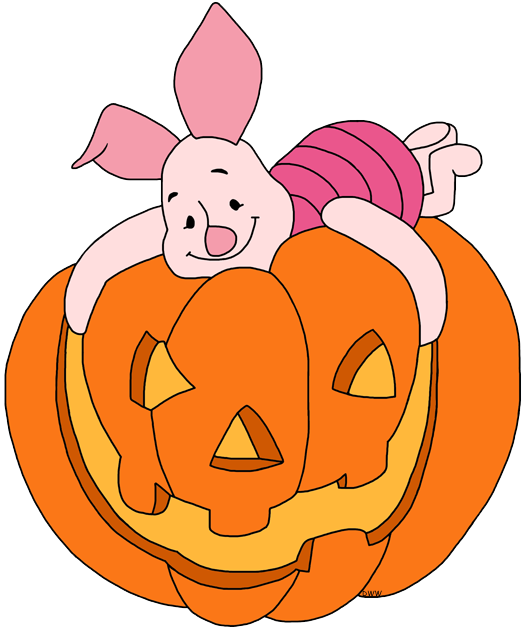 Disney Halloween Clip Art 4 - Clip Art (524x629), Png Download