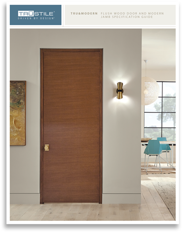 Download The Flush Wood Door And Modern Jamb Specification - Door (400x500), Png Download