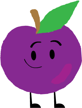 Plum - Shape Battle Plum (640x360), Png Download
