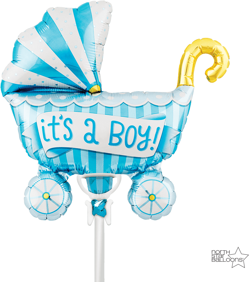 It's A Boy Buggy 14 In* (1000x1000), Png Download